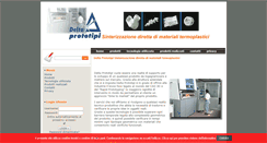 Desktop Screenshot of deltaprototipi.it